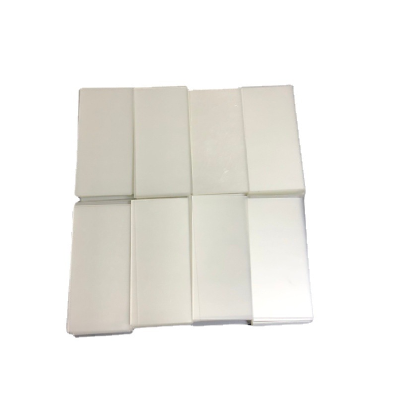 Label double film plastic sheet pvc PET transparent film 3.1*6.2cm supermarket shelf label sheet bookmark sheet