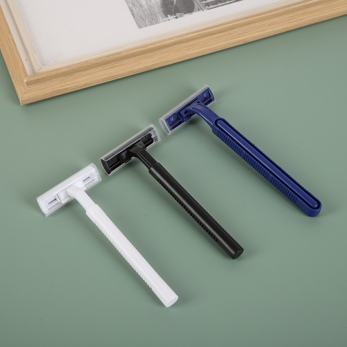 Hotel Disposable Razor Stainless Steel Hotel Bath Manual Razor Beauty Salon Disposable Razor