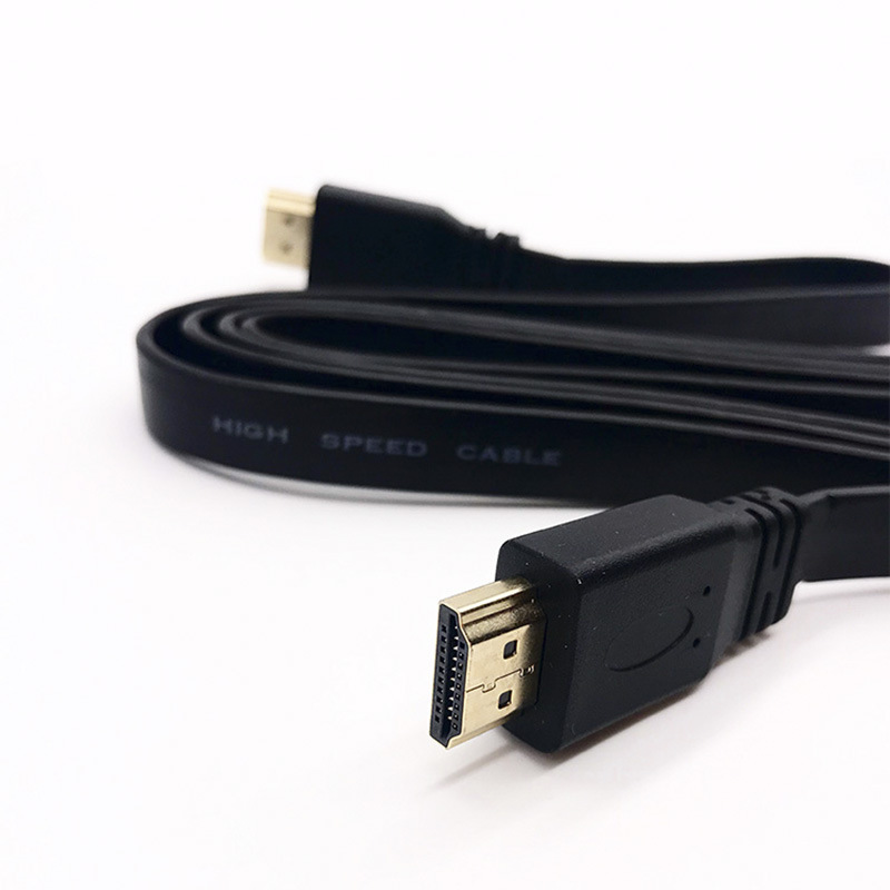 HDMI Flat Cable 1.5m Hd Cable Supports 1080P Monitor Cable Flathdmicable Display