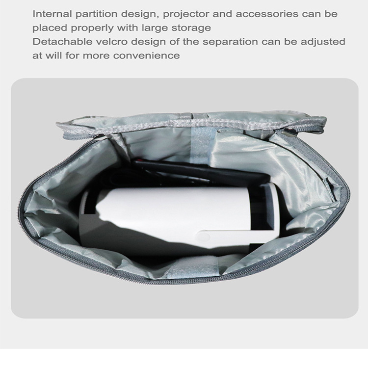 Cross-Border Popular Hy300/Hy300 Pro Barrel Projector Satchel Cosmetics Bag Bubble Wrap and Waterproof Storage Box