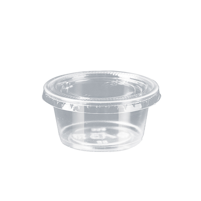 Disposable conjoined sauce box household portable dipping commercial pepper soy sauce takeaway packing sauce box sauce cup