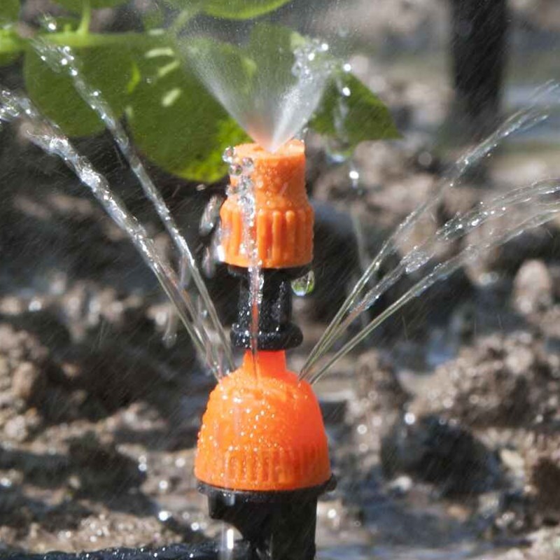 New Spray Drop Integrated Micro-Sprinkler Drip Irrigation Atomizing Nozzle Automatic Flower Watering Nozzle Drip Irrigation Equipment