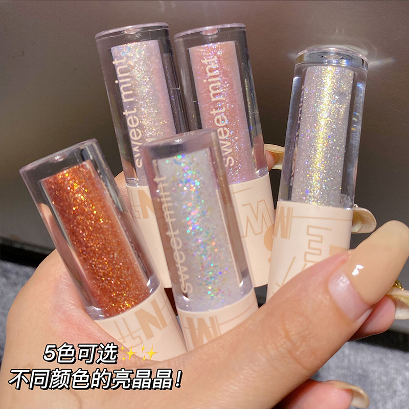 SWEET MINT liquid eye shadow glitter sequins eye shadow pearlescent fine flash waterproof