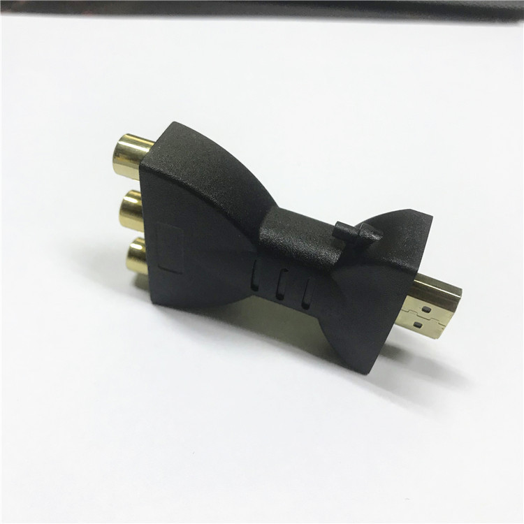 hdmi TO av Red, White and Yellow hdmi TO av Converter Hd hdmi TO av 3rca Adapter Cable Adapter