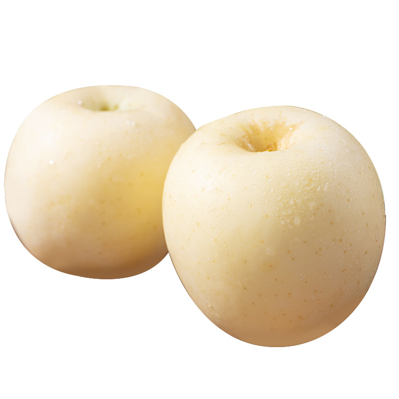 Wholesale Gold Cream Fuji Apple Fresh Fruit Qixia Yellow White Apple Free Shipping on Behalf of