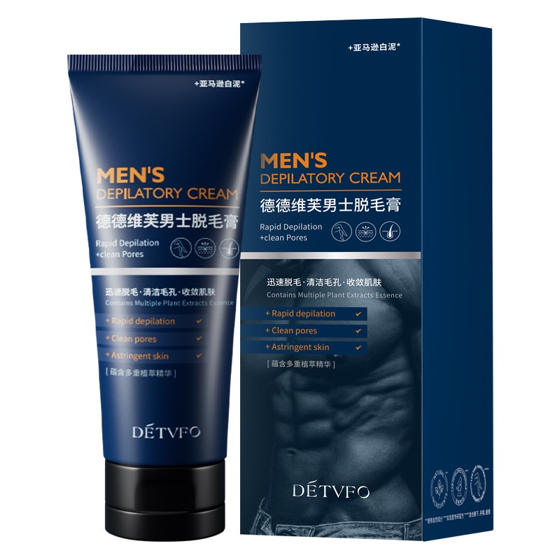 Deweifu hair removal cream men's special armpit hand leg chest hair removal hair removal cream whole body can be used for one-piece delivery