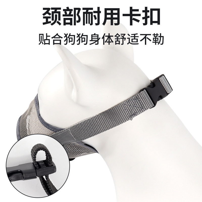 Dog Muzzle, Anti-Biting, Anti-Barking, Drinkable Dog Muzzle, Adjustable Mesh Breathable Pet Muzzle for Large Dogs