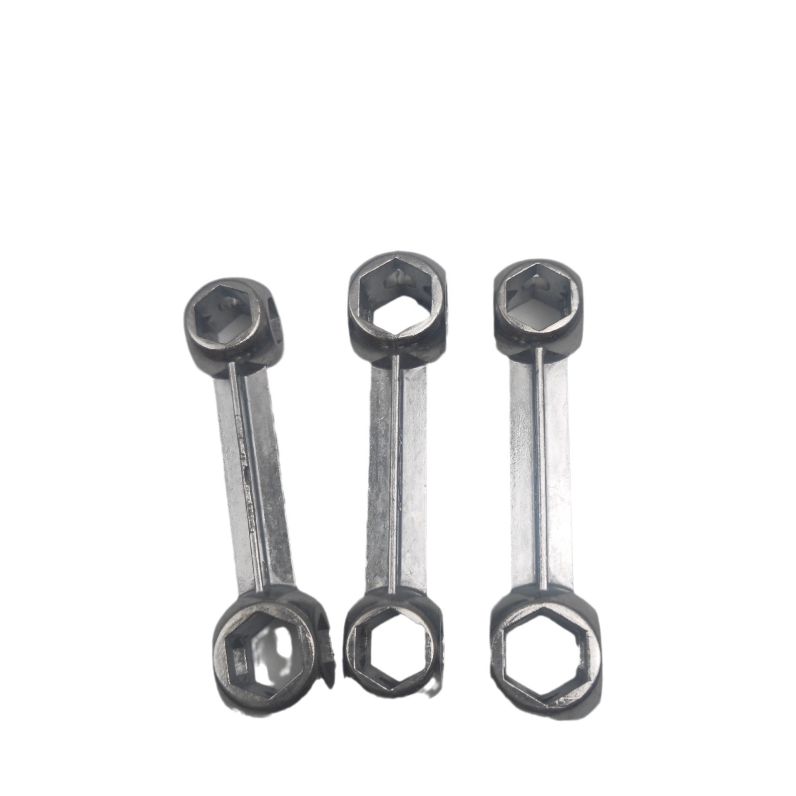 Portable bicycle mountain bike repair tool multi-purpose multi-size hexagon bone wrench repair tool