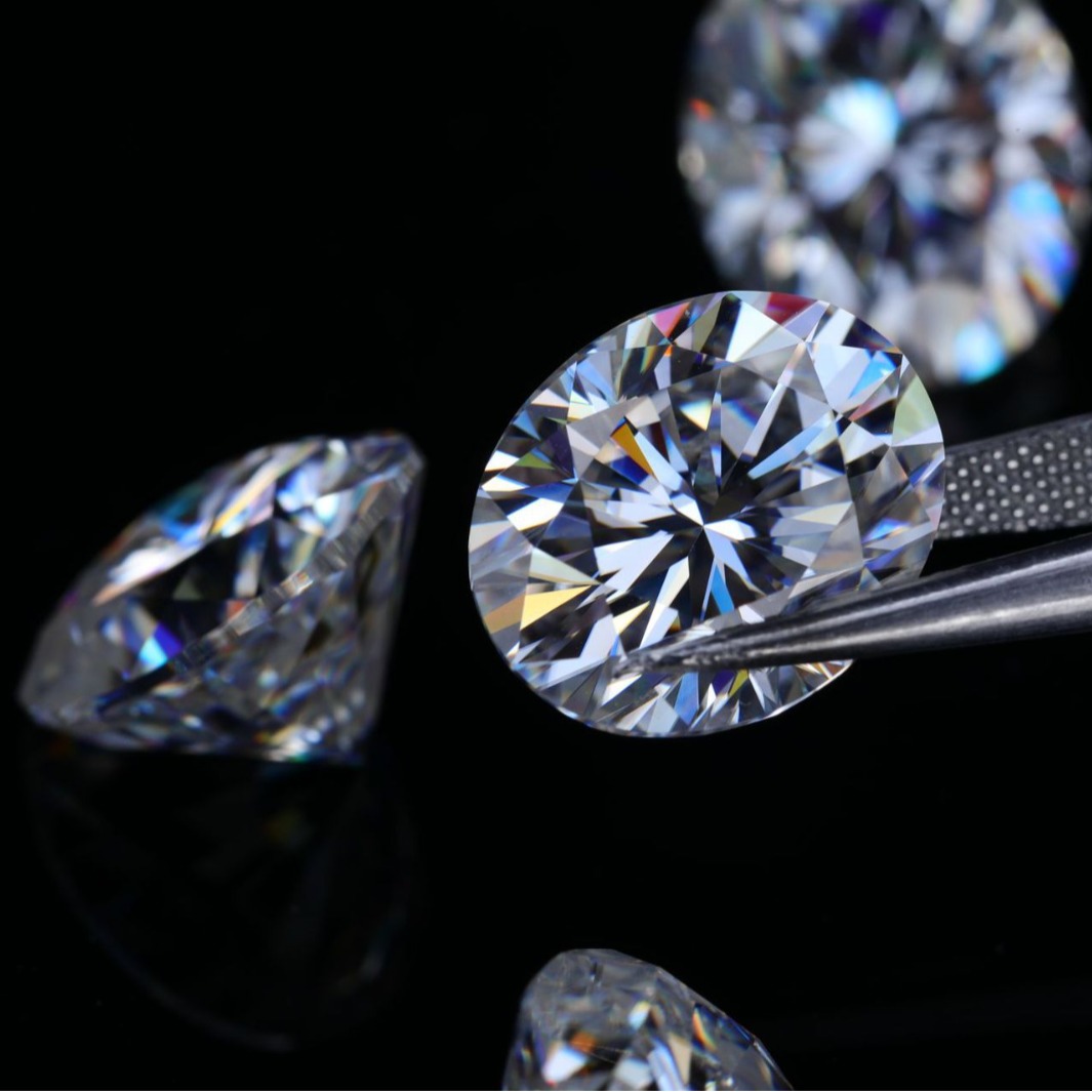 Moissanite Bare Stone Egg-shaped DEF Color VVS Wuzhou Origin Source Factory Direct Supply in stock Wholesale