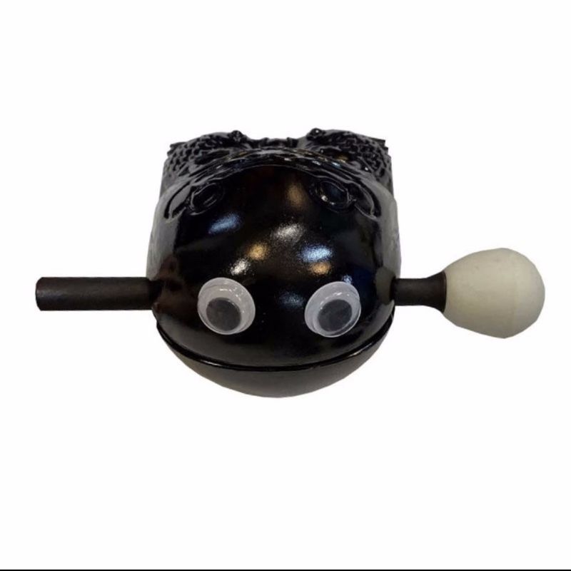 Decompression Small Wooden Fish Monk Wooden Fish Knock Percussion Instrument Decompression Wooden Fish Factory Straight Hair Meditation Carry-on Buddha Artifact