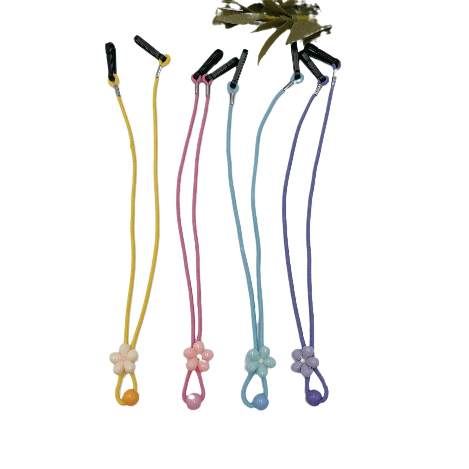 Children's Glasses Rope Small Flower Glasses Chain Anti-slip Anti-loss Mask Rope Mask Accessories Mask Lanyard