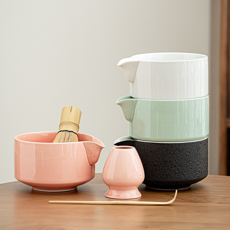 Cross-border Japanese-style Matcha Tea Ceremony Baibenli Tea Li Tea Bowl Household Complete Song Dynasty Tea Ceremony Tea suit