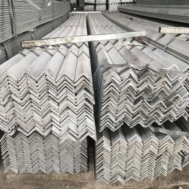 Zhaoqing Supplies Galvanized Angle Steel Profiles Q235, Punched Universal Angle Iron Processing, National Standard Equal-Sided Angle Steel Q235 Material