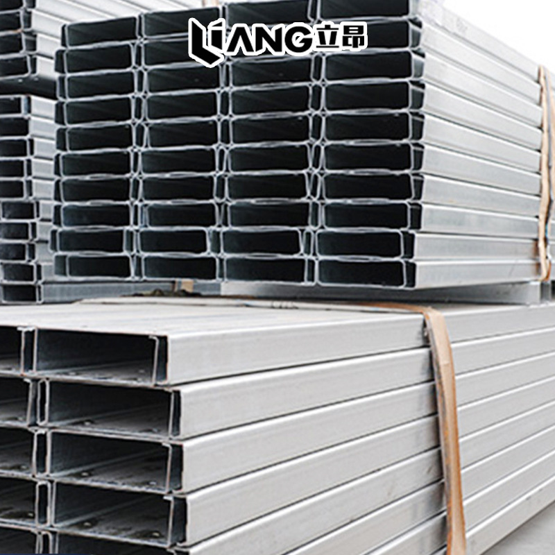 Cold-Rolled C-Shaped Steel Galvanized Special-Shaped Steel Cold-Rolled Thin-Walled Profile C-Shaped Steel Anti-Seismic Bracket Photovoltaic Cold-Rolled Thin-Walled Steel Profile