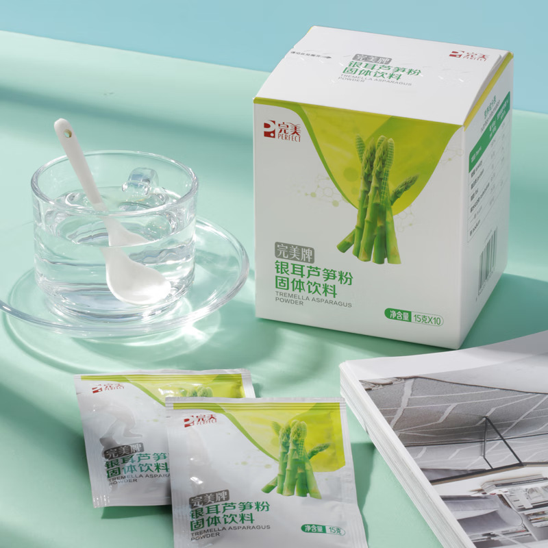 Perfect Tremella Asparagus Powder Solid Drink Box (15g*10 Bags)