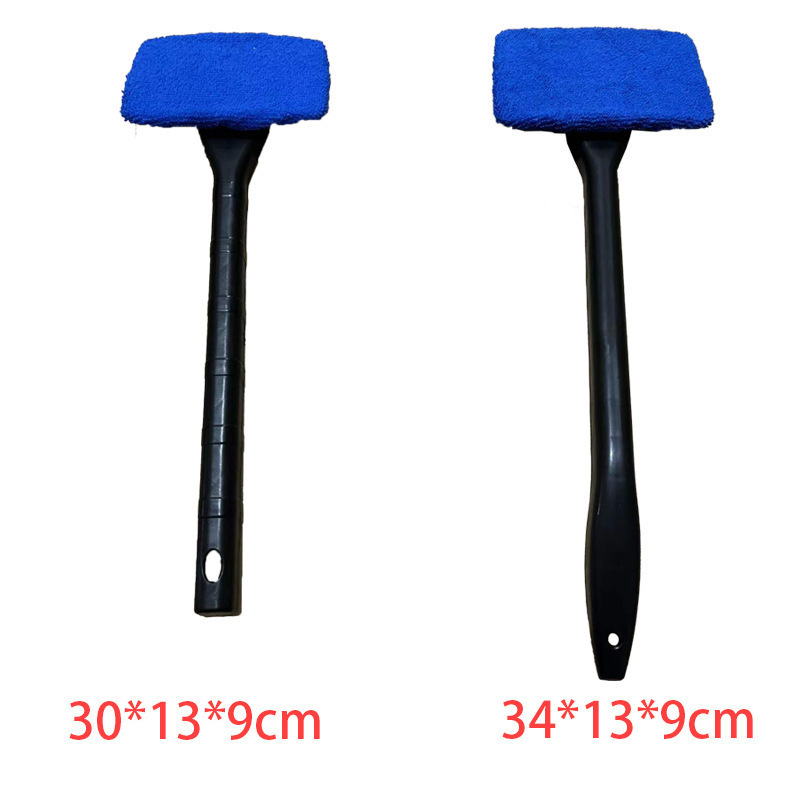 Car front windshield inner glass defogging cleaning brush car window defogging dust removal fingerprint duster car sweeping artifact