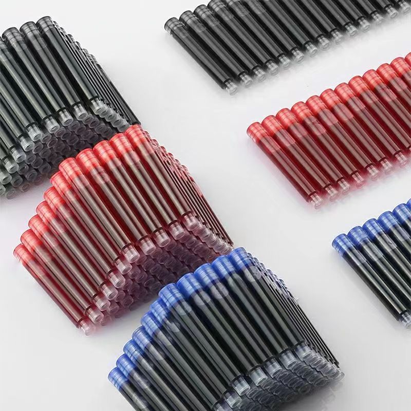 Картридж чернил оптом универсальный 3.4мм для студентов черные чистые синие красные чернила для ручек