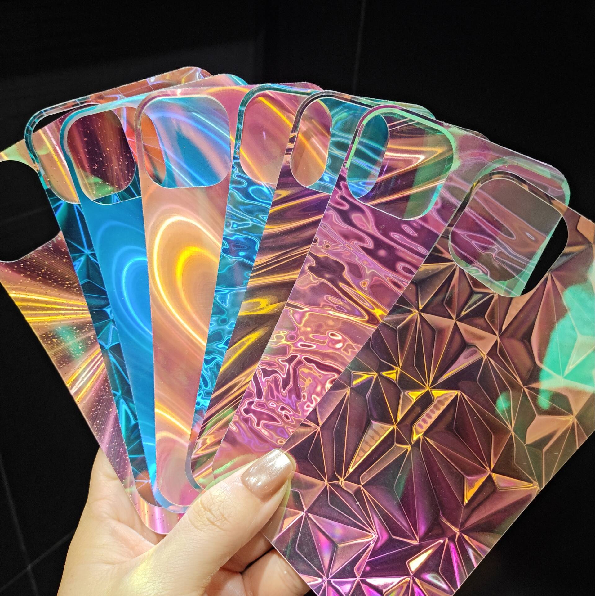 Can be made into any size A4 paper size 17*9 goo card gift DIY self-cutting mobile phone case back card material