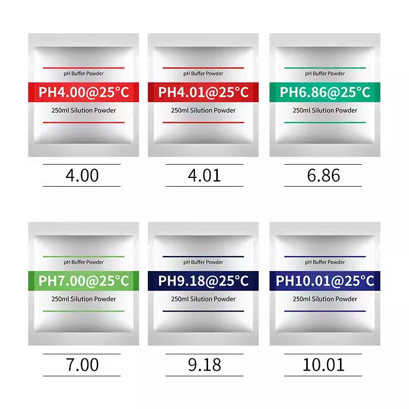 ph calibration powder high precision digital display pH meter calibration powder calibration correction powder ph meter available