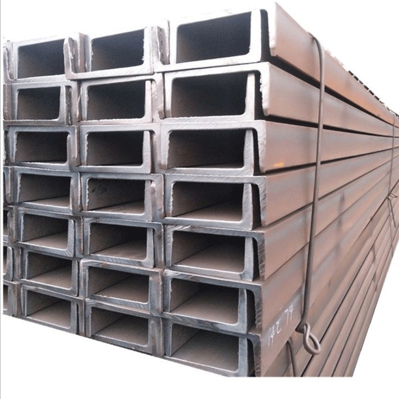 Hot-Dip Galvanized Steel Channel, Stainless Steel U-Shaped Channel, Steel Structure Curtain Wall Channel, National Standard Q235B Channel, Hot-Rolled Channel
