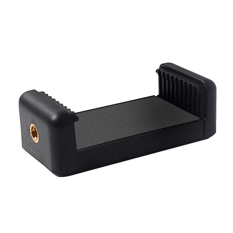 Клипса для мобильного телефона горизонтальная и вертикальная с 1/4 винтом для видео и прямых трансляций портативная I-образная двойная клипса для селфи