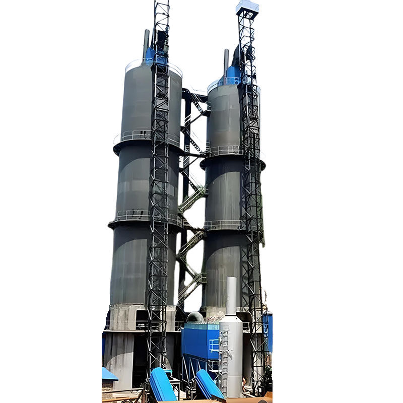 180 Ton Active Lime Vertical Kiln Stable Thermal System Adjustable Output