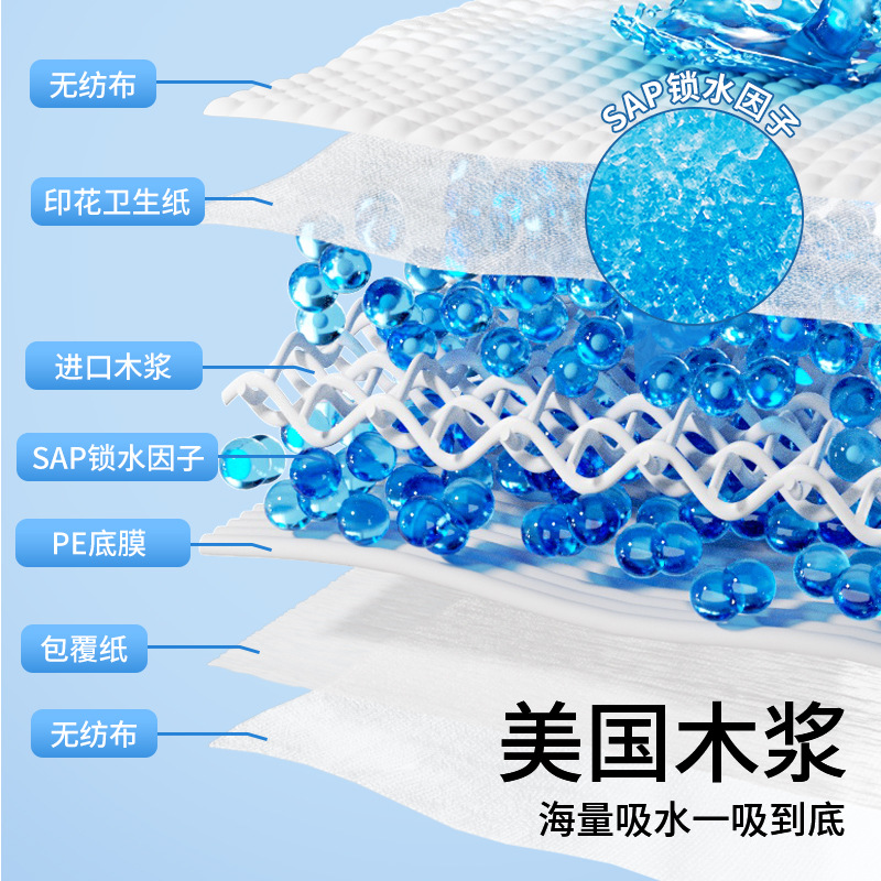 Pet dog diaper physiological pants disposable female dog color changing aunt towel pet male dog diapers wholesale