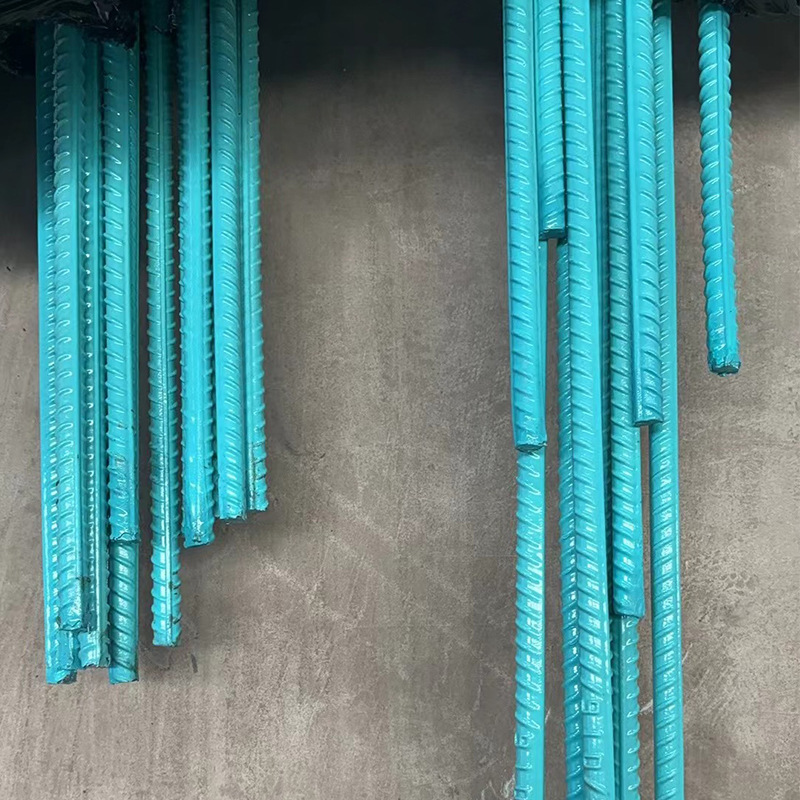 Epoxy Resin Coated Steel Bar N4 N5 N6 Model Ribbed Coated Steel Bar for Industrial Construction Anti-Corrosion Projects