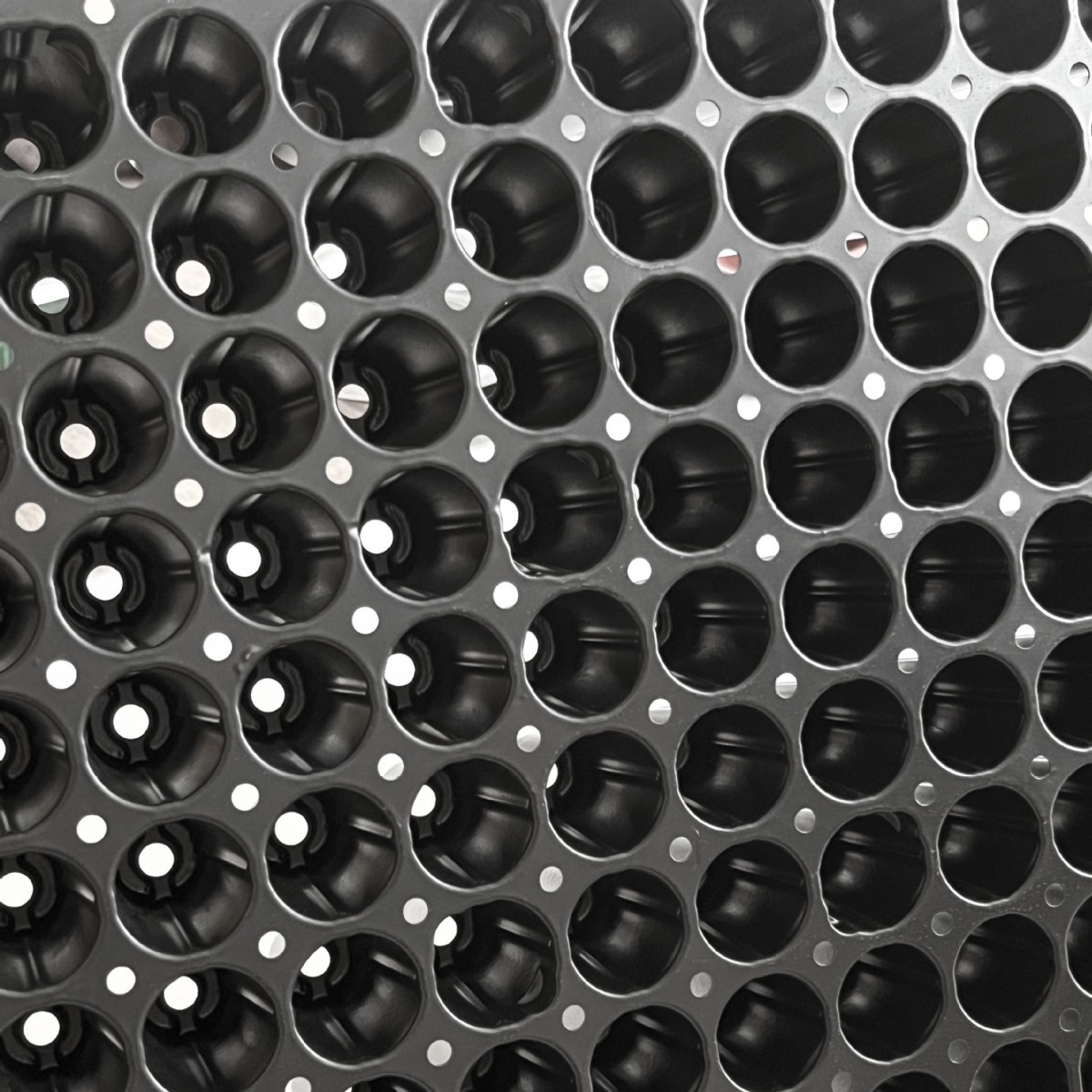 Disposable Fruit and Vegetable Seedling Trays, 180-Hole Round Plastic Seedling Trays, Nursery Trays for Home Gardening