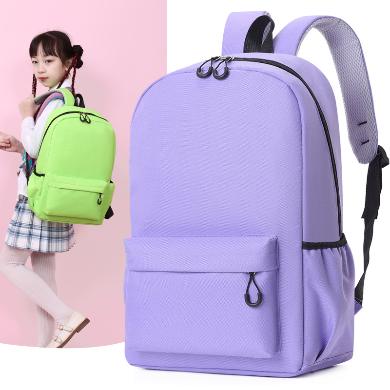 Cross-border primary and secondary school students backpack custom children's kindergarten training class backpack custom advertising printing logo