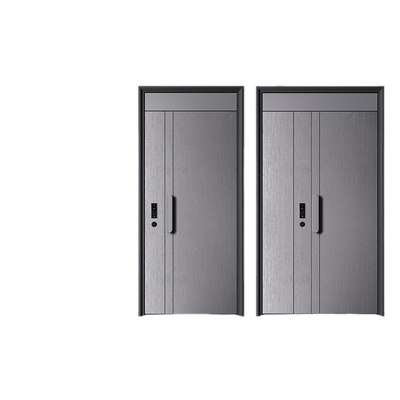 Anti-Theft Door Entry Door Entrance Door Rural Self-Built House Aluminum Art Door Villa Door Double Door Cast Aluminum Door
