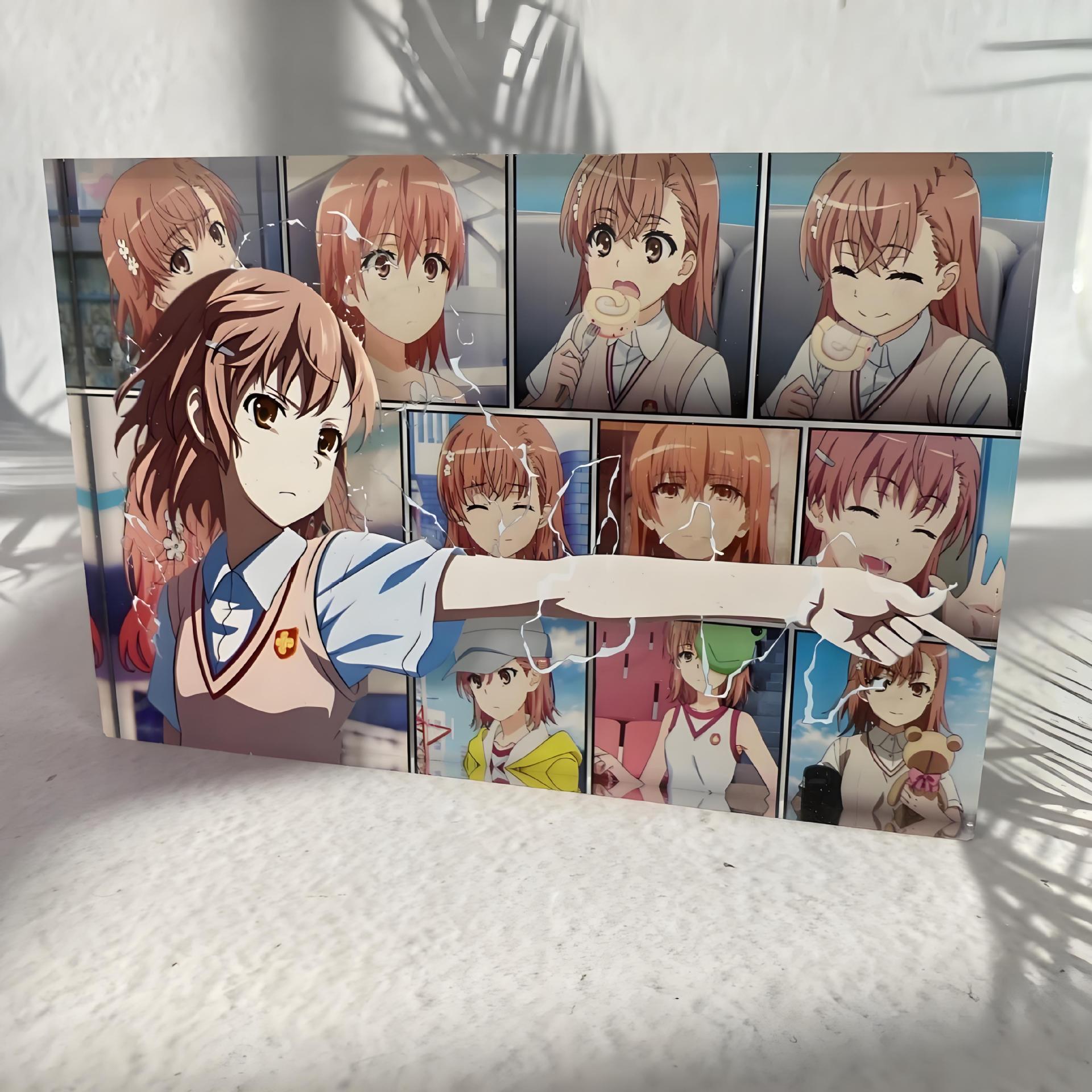 Acrylic Bricks with Custom Designs, Volleyball-Themed Standing Figures for Young People, Anime-Themed Desktop Decorations, Acrylic Customization