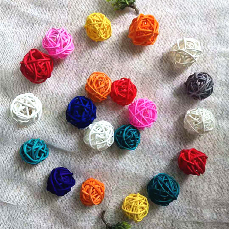 3cm Takraw Ball White Ball Fireless Aromatherapy Takraw Ball Volatile Ball Home Decoration Bead Curtain Accessories