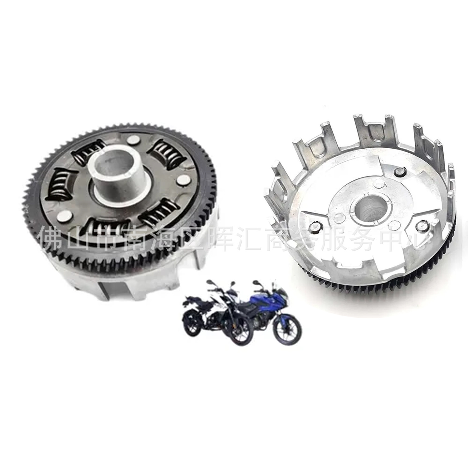 Cross-Border Manufacturer Motorcycle Accessories Clutch Large Tooth Barj Ns160 Pulsar 135Ls Clutch Drum