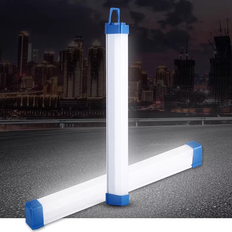 Led Emergency Lamp Super Bright Night Market Street Stall Lighting USB Charging Household Power Outage Electromagnetic Suction Outdoor Camping Style Lamp