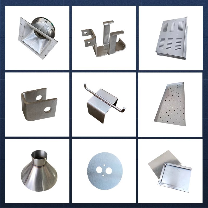 304 Stainless Steel Sheet Round U-Shaped Iron Sheet Processing Bending Gasket Laser Cutting