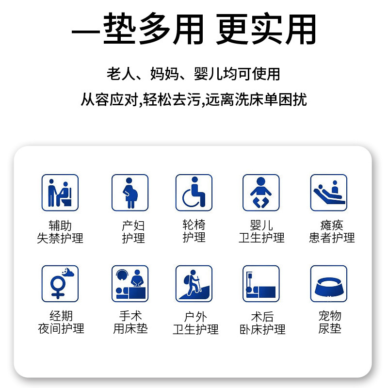 Furoushu adult care pad 6090 elderly diaper pad mattress diaper adult diapers middle order free shipping