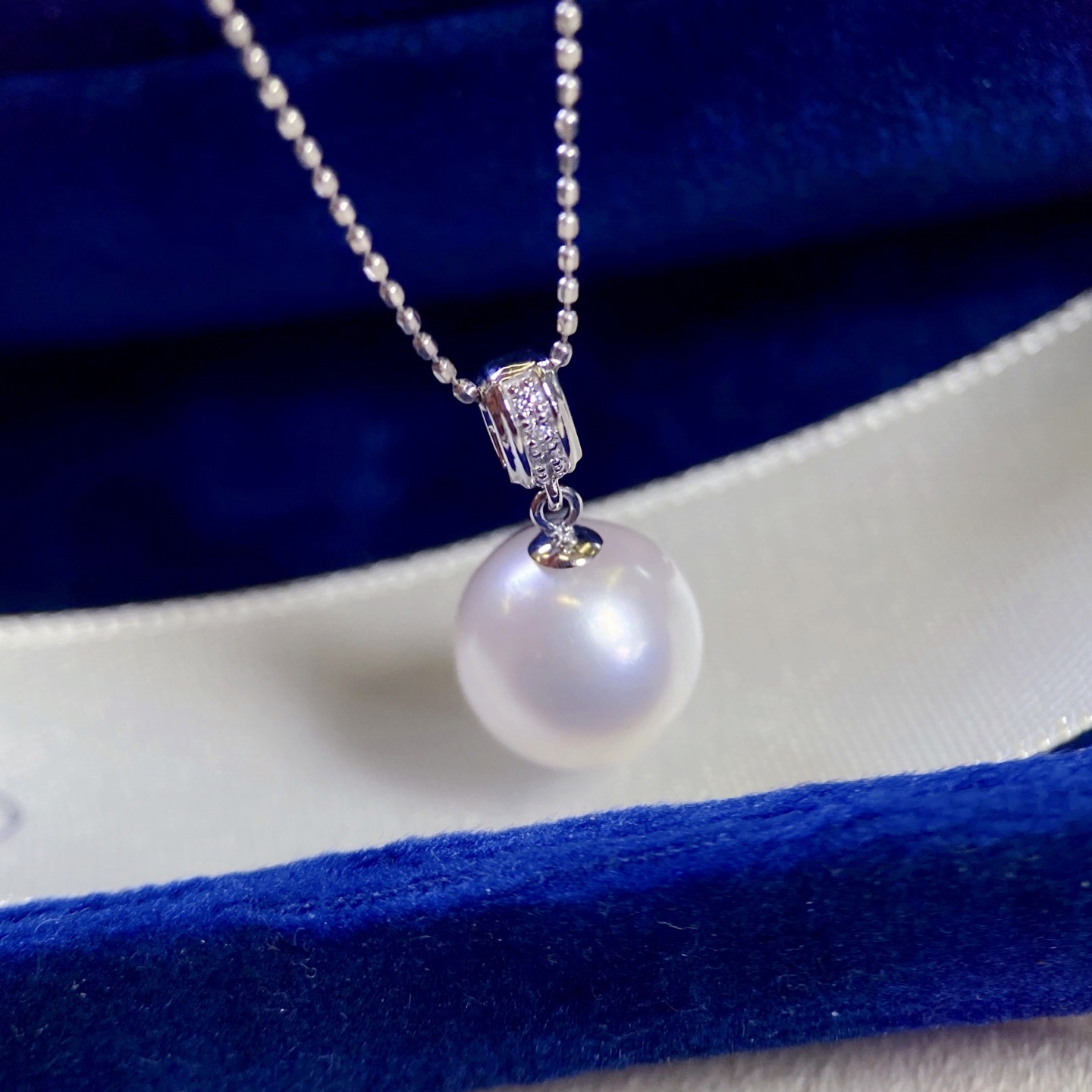 Платина Pt900 аксессуары кулон с жемчугом zircon вкрапление с бусинами 10-11мм аксессуары не включают бусины или цепочки