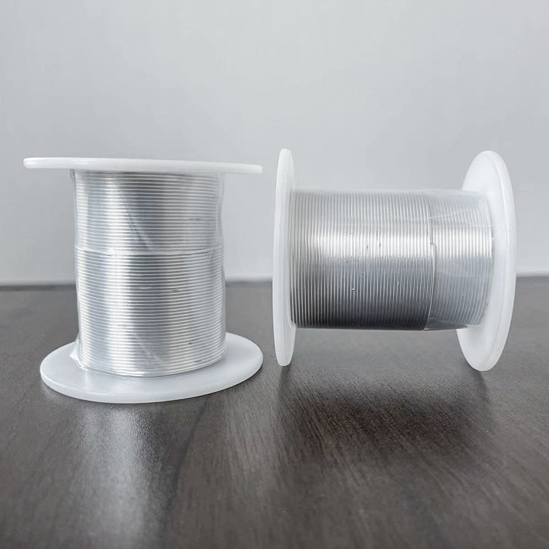Indium Wire 1Mm2Mm Vacuum Coating Material Metal Indium Manufacturer Wholesale High Purity Metal Indium Wire 3mm