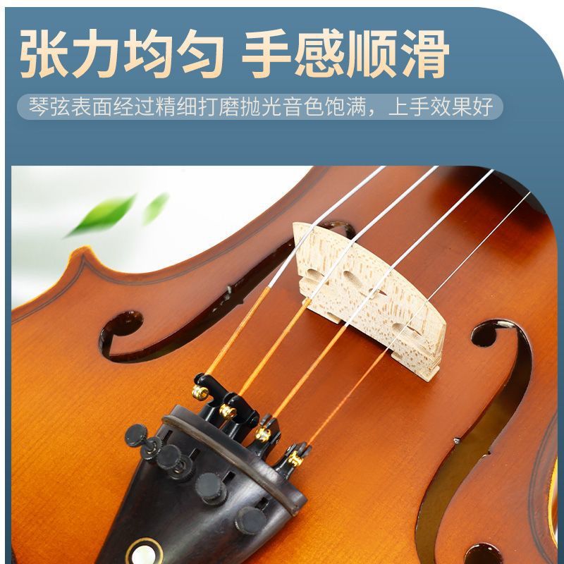 Alice Alice Violin Strings A713 Nylon Performance Grade Violin Strings Set Children's Strings