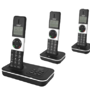 Daerxin D1002Tam-T Business Office Home Cordless Telephone One to Two Cordless Telephone Cross-Border