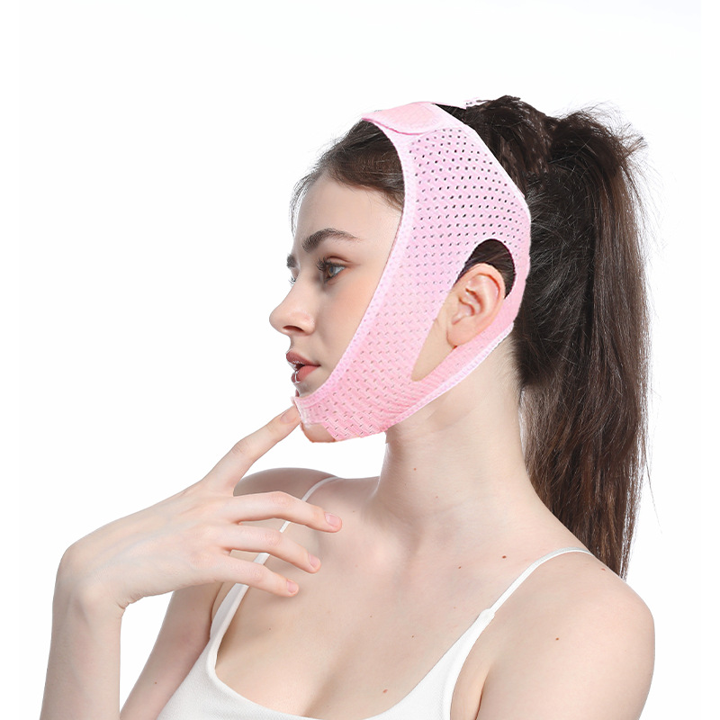 Повязка для тонкого лица, V-образный лифтинг, маска для сна, артефакт для двойного подбородка