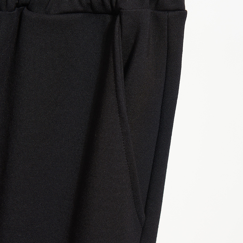 Autumn New chubby girl Super plus size solid color slimming extra large size extra large women's clothing pants female K6082