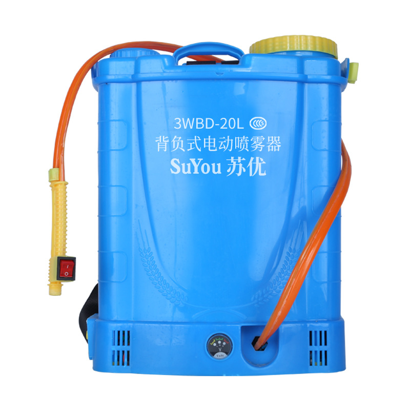 Electric Sprayer Agricultural Backpack Rechargeable Sprayer Pesticide Disinfection Sprayer High Voltage Lithium Battery Watering Can Bucket