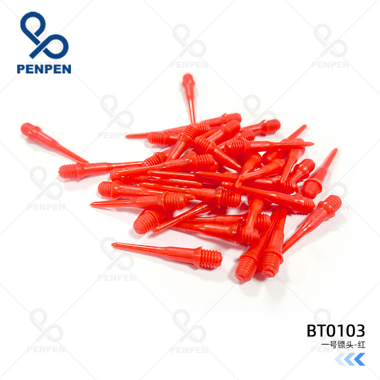 Inkjet Penpen Universal 2Ba Digital Darts Pom Plastic Dart Head Dart Accessories Soft Dart Head Colorful