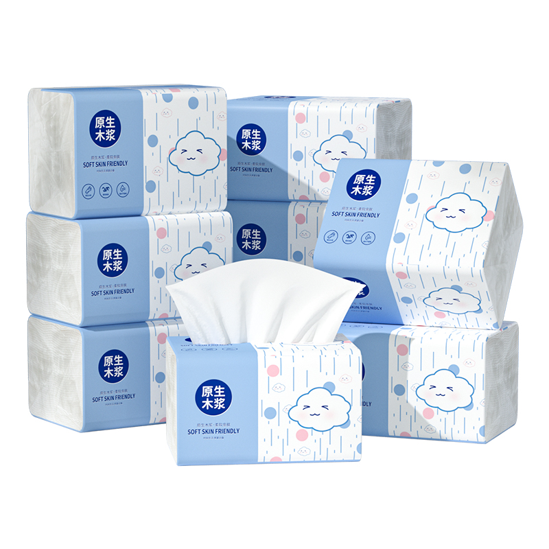 408 large bags of paper for the whole box of household affordable wholesale napkins toilet paper toilet paper toilet paper towel