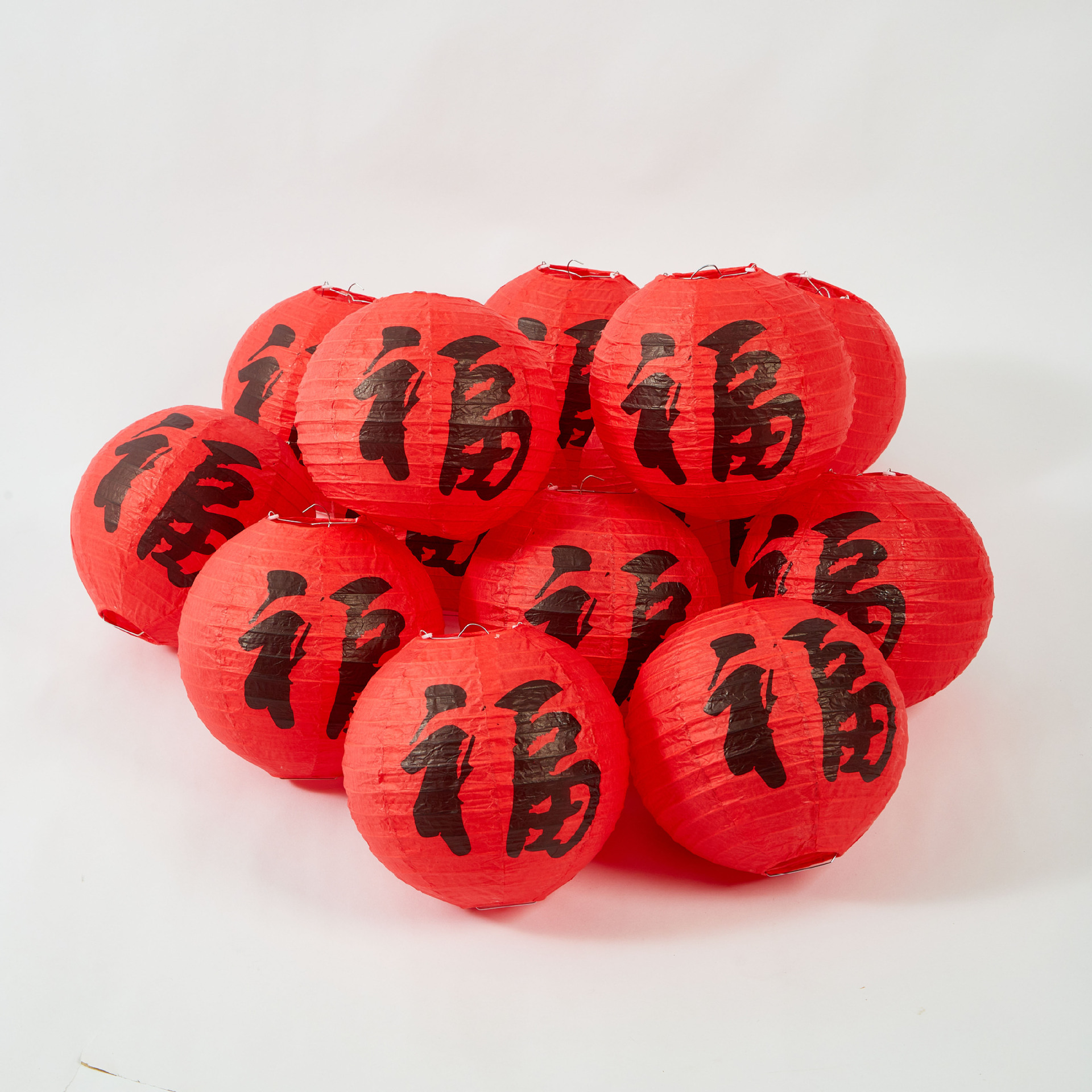 Китайский стиль, удачный фонарик, украшение, подвесные украшения, оформление сцены для первого дня рождения ребенка