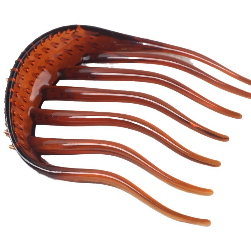 6015 Korean style hot sale fashion hair accessories headdress fluffy ponytail comb insert comb hair comb hairdressing styling updo tools