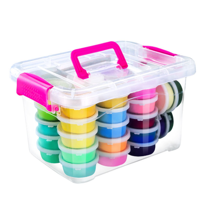 Factory Ultra-Light Clay Wholesale Colored Clay Plasticine Kidsren's Handmade DIY Toys Space Clay Non-Toxic Set