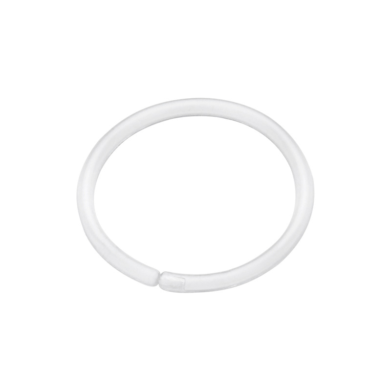 Invisible ear bone ring female invisible anti-blocking transparent nose ring lip nail lip ring personality simple round ear stud ear bone ring female